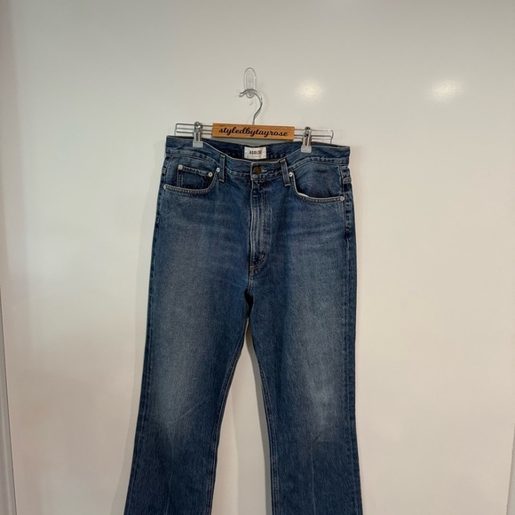 AGOLDE Vintage Hi-Rise Flare Jeans - Picture 4 of 9